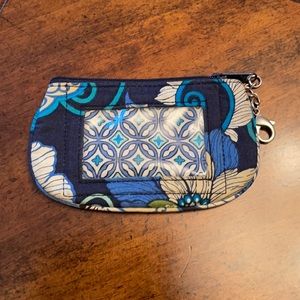 Vera Bradley Zip ID Case coin pouch